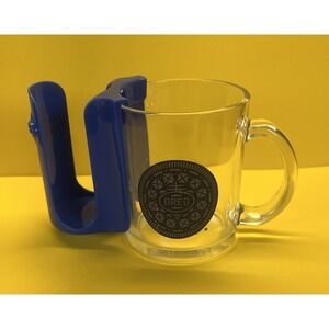 Oreo Ultimate Dunk Glass Mug With Removable Cookie Holder